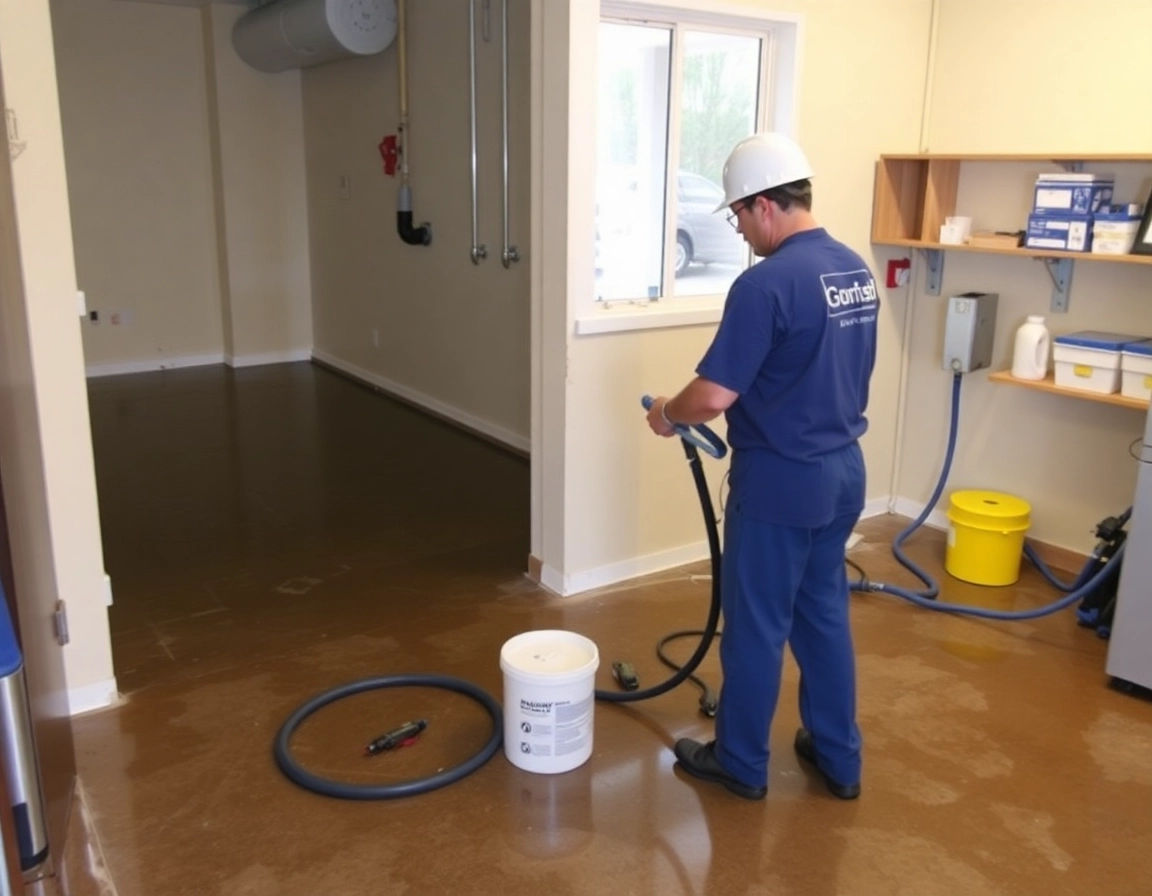Water Damage Restoration Service in High Knob